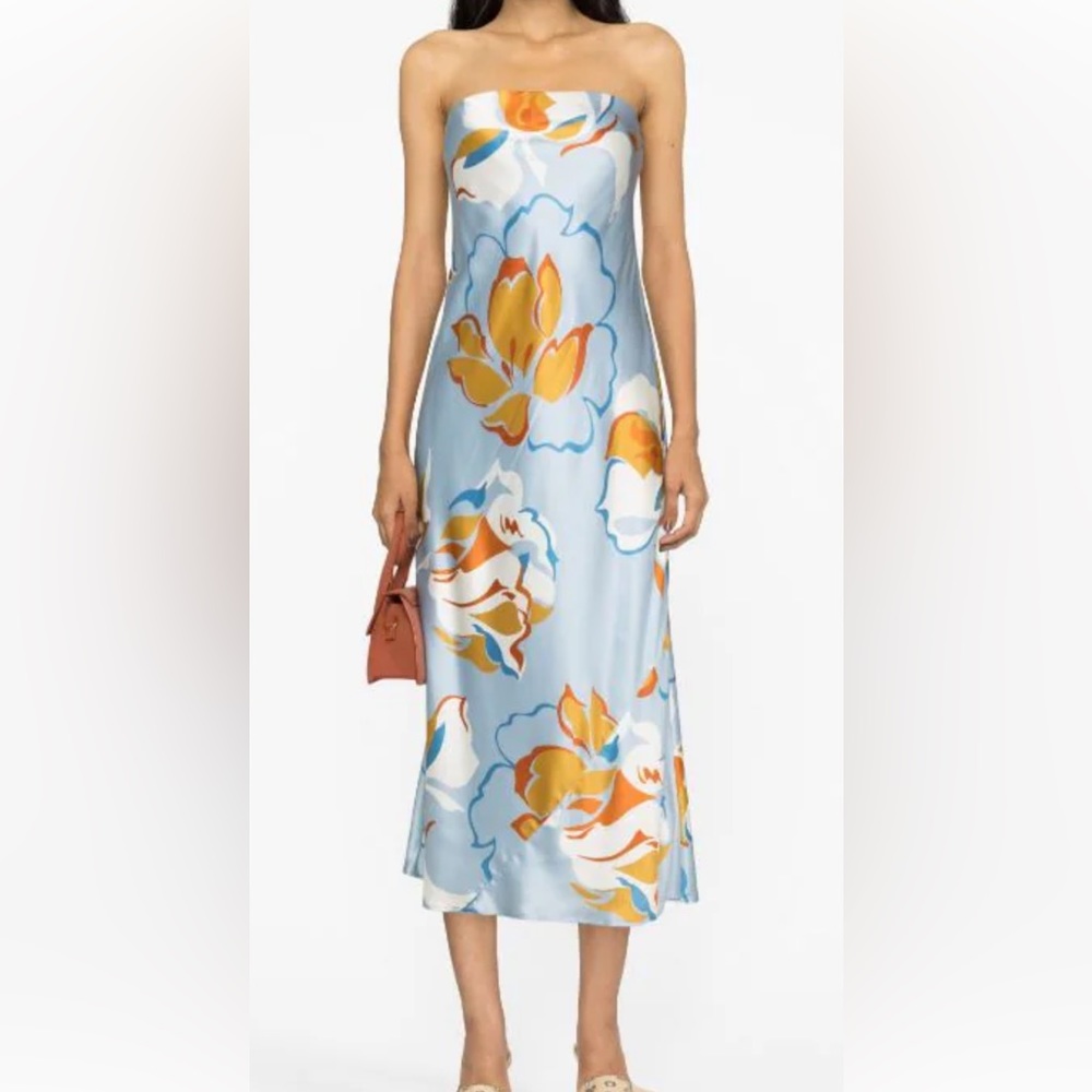 Joana silk dress - Hyperion - reformation